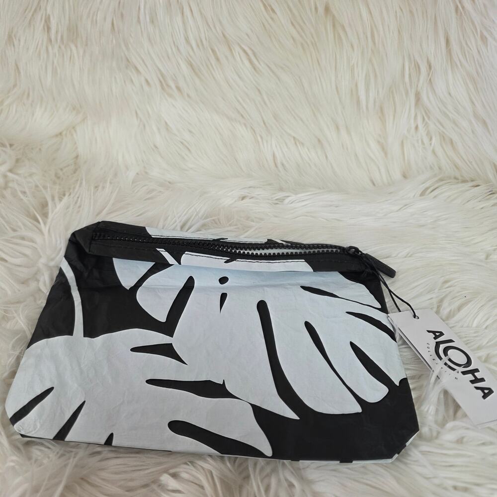 ALOHA Collection Small Pouch | Lightweight, Packable, Splash-Proof Makeup Pouch - Picture 2 of 5